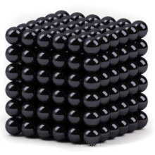 5mm 216PCS Balck Bolas Esféricas Magnéticas